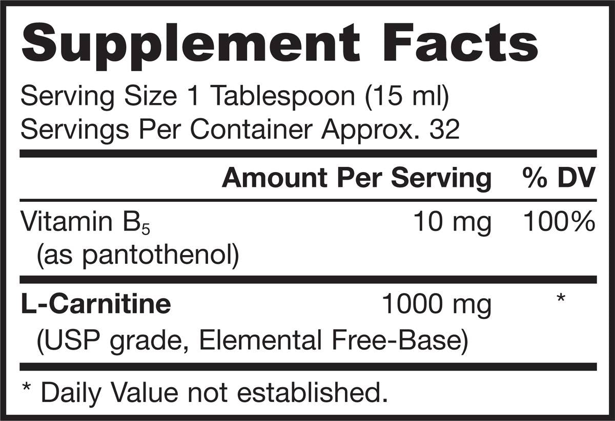 L-carnitina liquida 473 ml