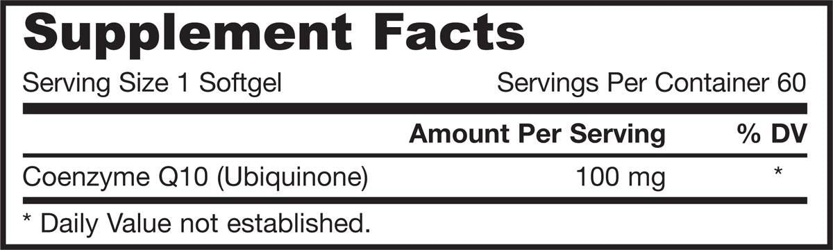 Q-Absorb-Q10 100 mg-120 capsule gel