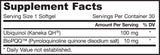 QH + PQQ (ubiqinol + pirroloquinolina chinone) - 30 capsule gel