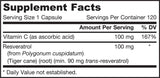 Resveratrolo 100 mg - 120 capsule
