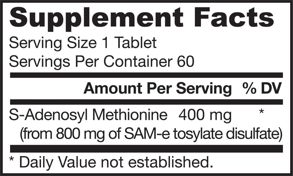 SAM -E 400 mg - 60 compresse