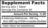 SAM -E 400 mg - 60 compresse