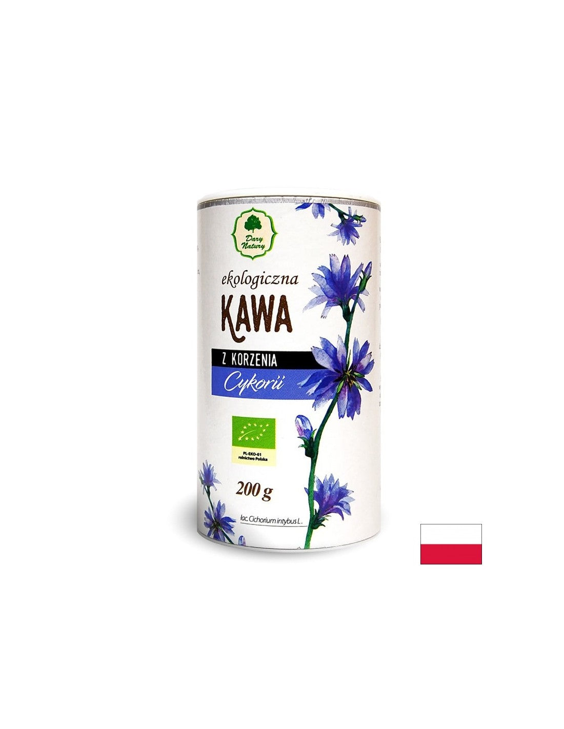 Caffè di radice di cicoria biologica, 200 g <tc>Dary Natury</tc>