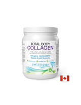 Collagene bovino idrolizzato, con acido ialuronico, glutammina e biotina - Total Body Collagen™, 500 g <tc>Natural Factors</tc>