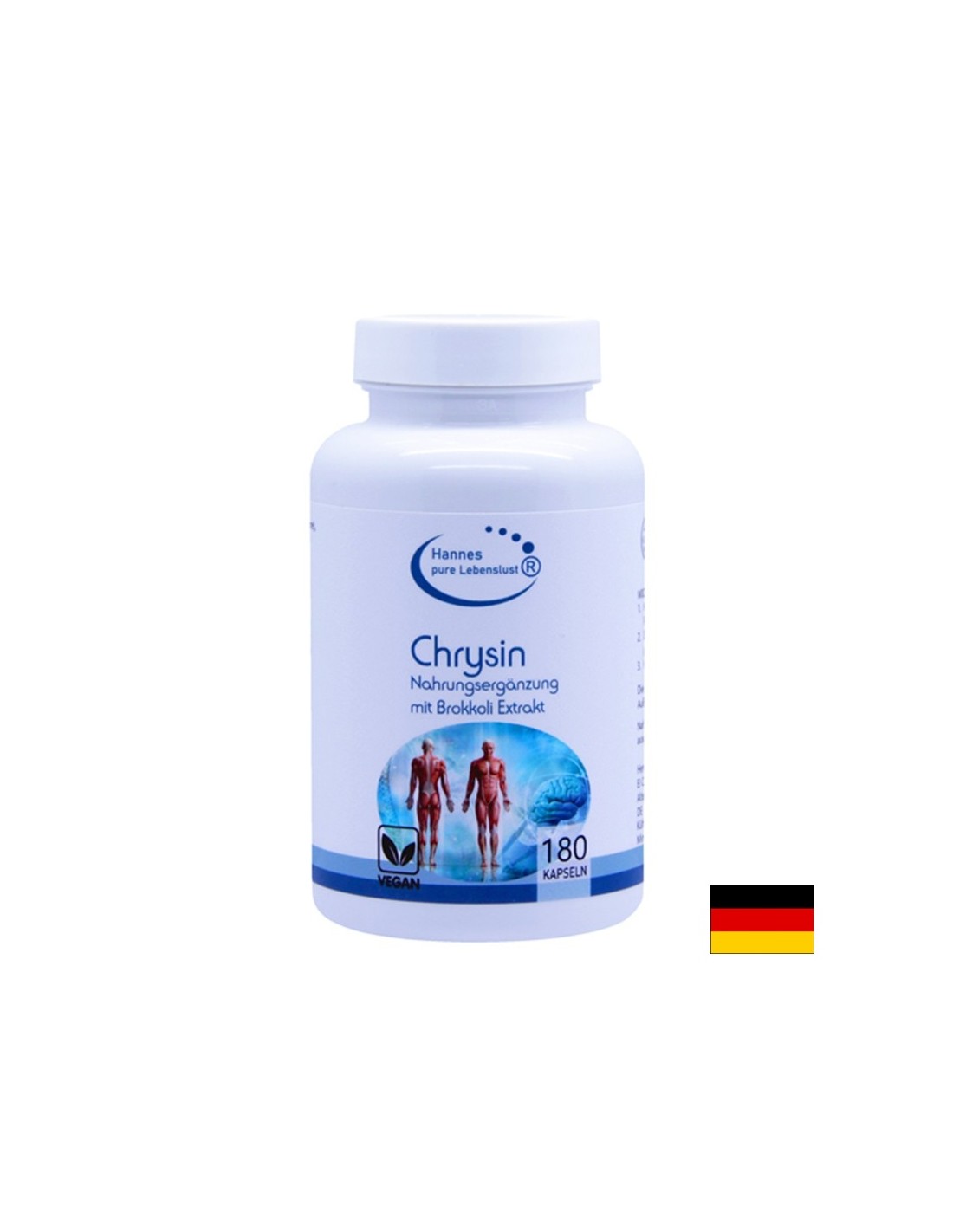 Equilibrio ormonale - Chrysin (da broccoli), 180 capsule