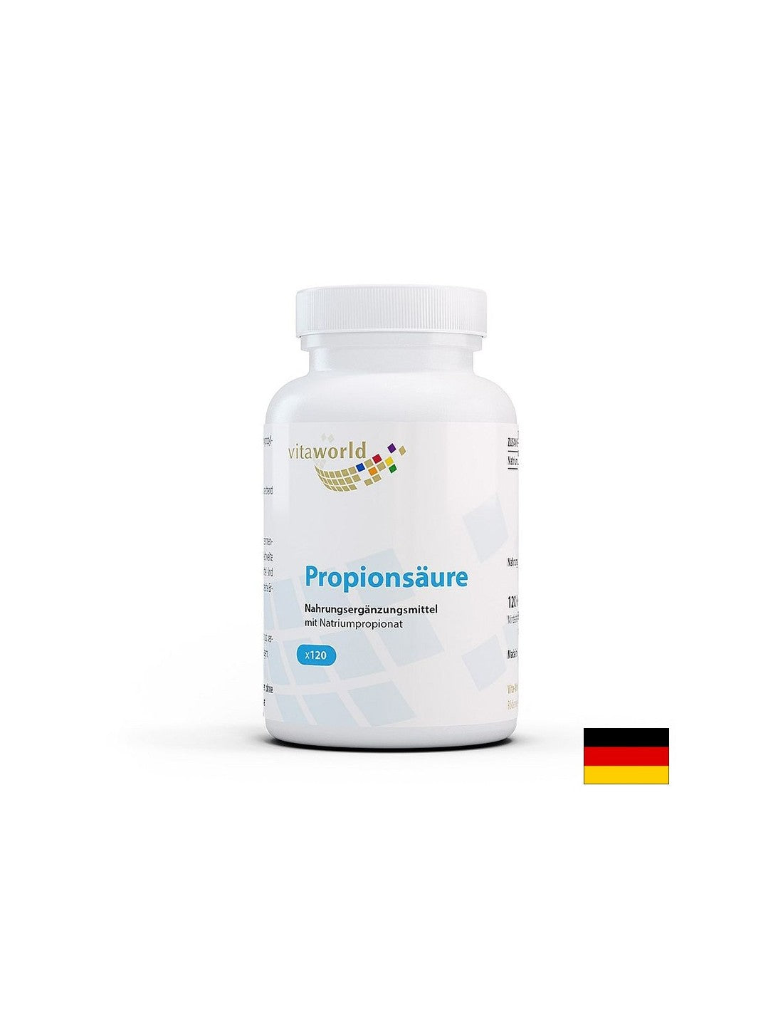 Funzione digestiva e intestinale - acido propionico (propionato di sodio), 120 capsule