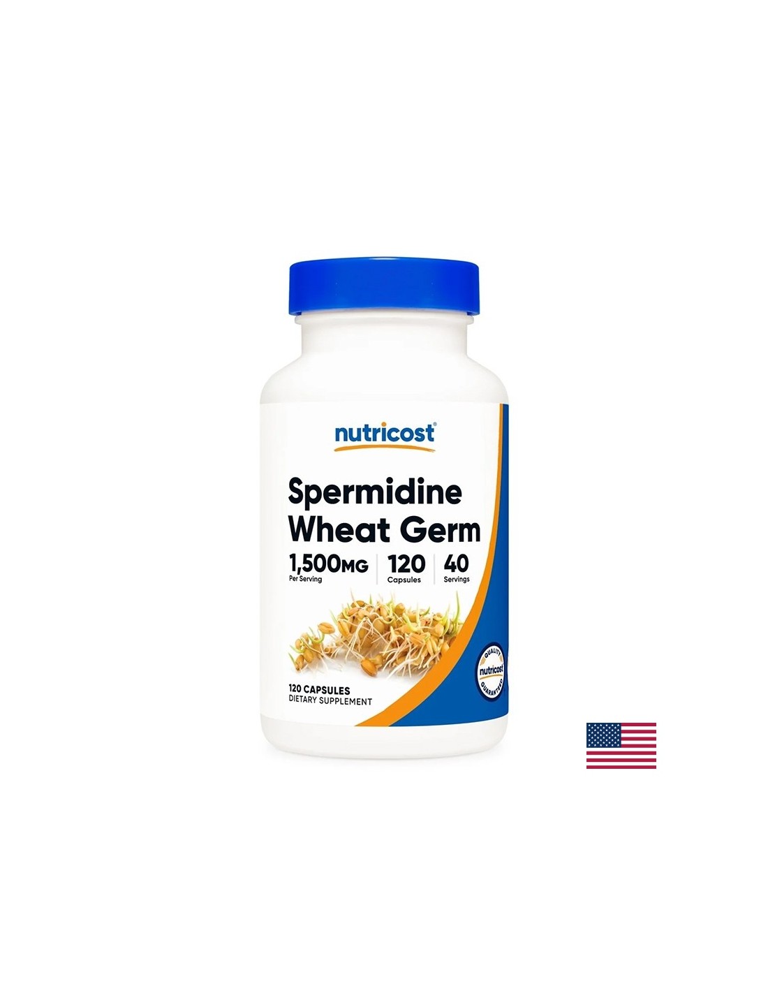 Salute cellulare - germe di grano, 500 mg x 120 capsule
