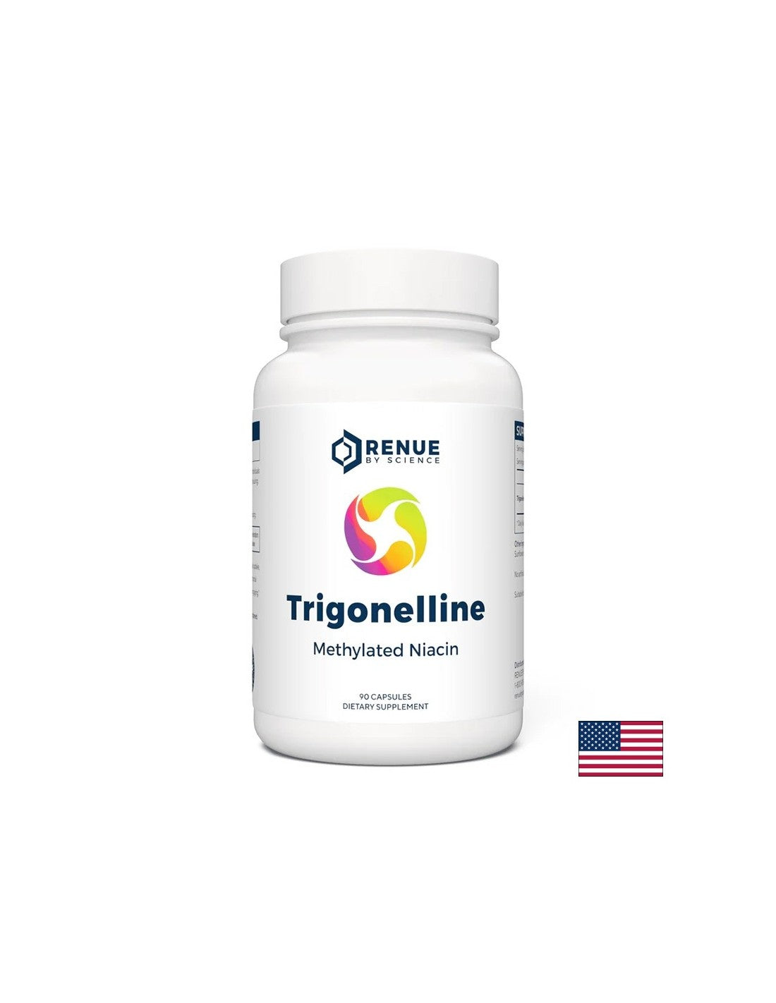 Trigonellina (niacina metilata) - NAD+ booster - salute cellulare, 90 capsule per 3 mesi di assunzione