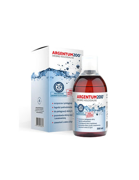 Colloidal Silver Argentum200®, 25 ppm, 500 ml - Nutra Best Europe