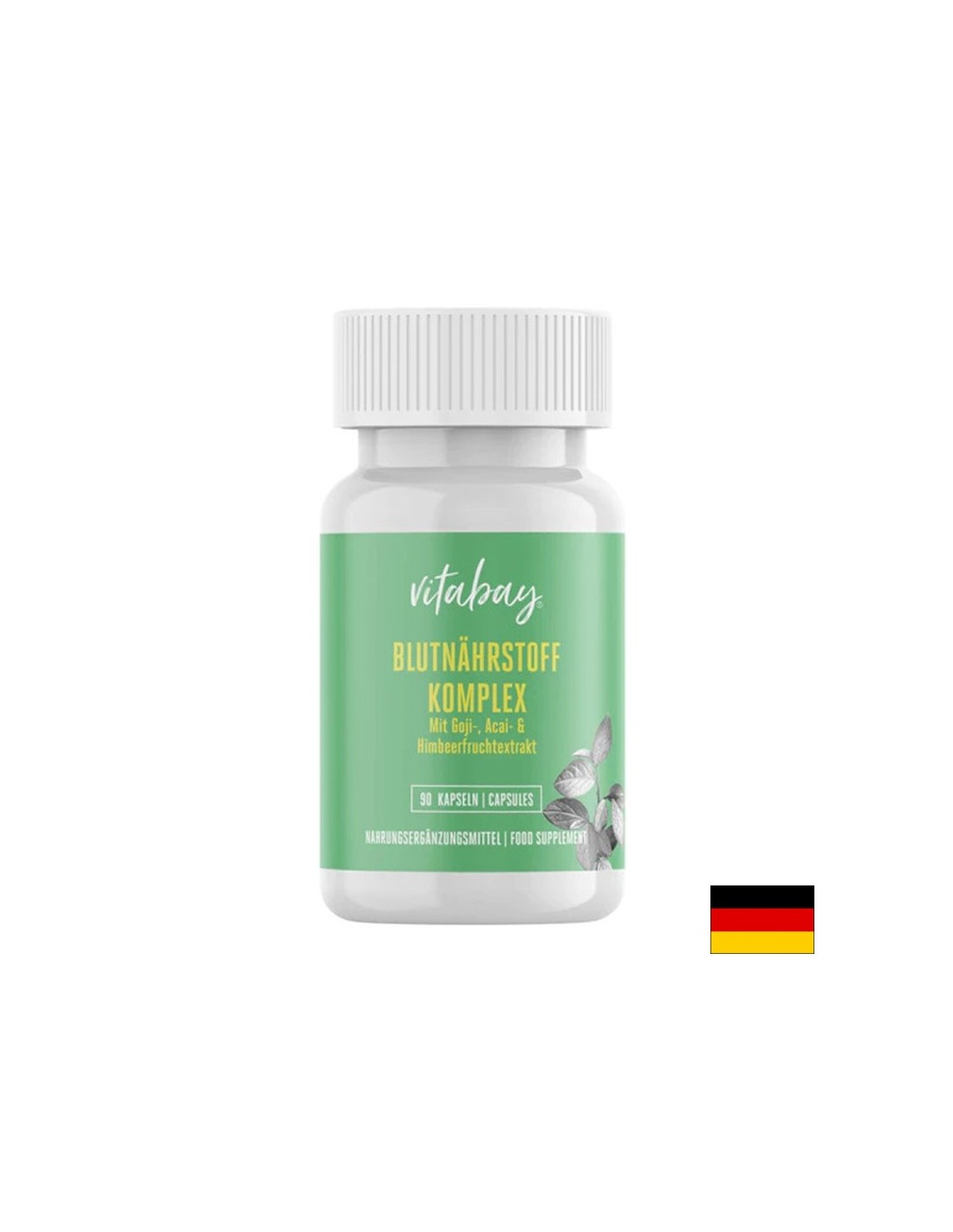 Complesso per il sistema circolatorio (estratto di bacche di goji, acai e lampone), 90 capsule <tc>Vitabay</tc>