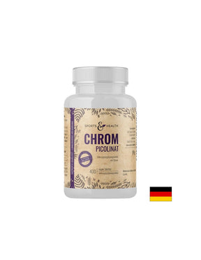 Weight and blood sugar control - Chromium (picolinate), 200 µg x 400 tablets - Nutra Best Europe
