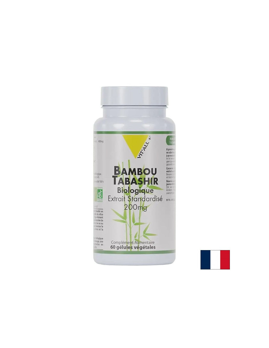 Capelli e pelle - Essudato di bambù, bio, 200 mg x 60 capsule