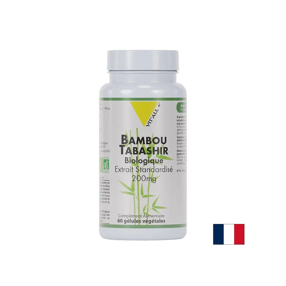 Capelli e pelle - Essudato di bambù, bio, 200 mg x 60 capsule