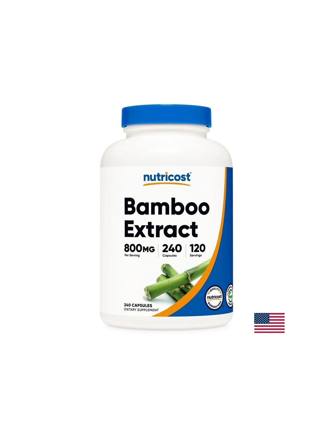 Capelli e pelle - estratto di bambù, 240 capsule