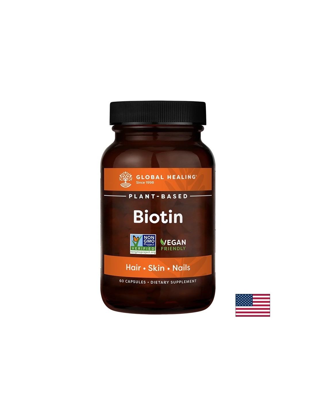 Capelli, pelle, unghie - biotina, 2500 µg x 60 capsule