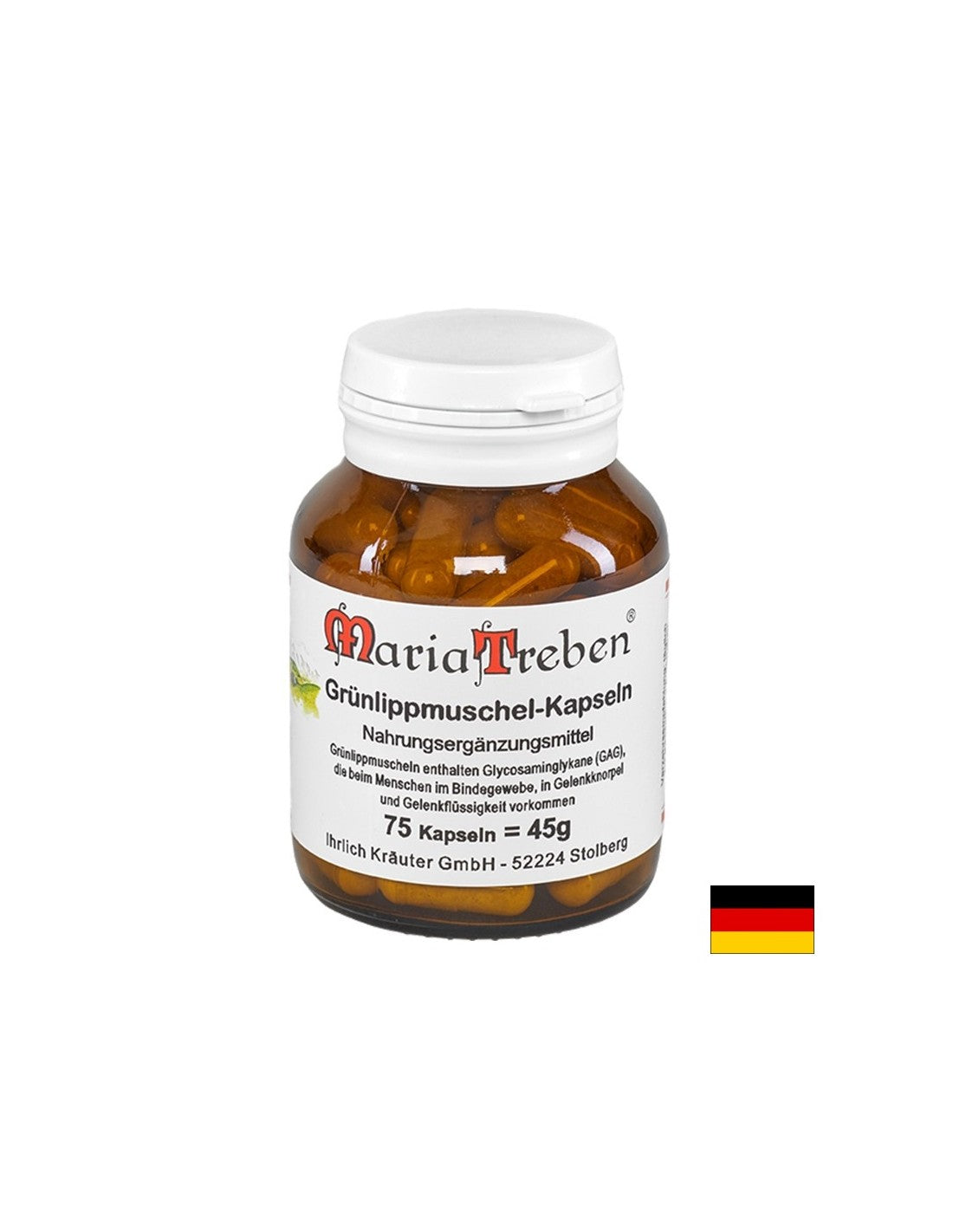 Bone e giunti - vongole con labbra verde, 500 mg x 75 capsule