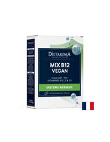 Sistema osseo e circolazione - Vitamina B12 + ferro, calcio, vitamina C e D3 (formula vegana), 60 compresse