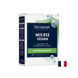 Sistema osseo e circolazione - Vitamina B12 + ferro, calcio, vitamina C e D3 (formula vegana), 60 compresse