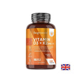 Sistema osseo - Vitamina D3 4000 IU + K2 100 µg, 180 compresse World World