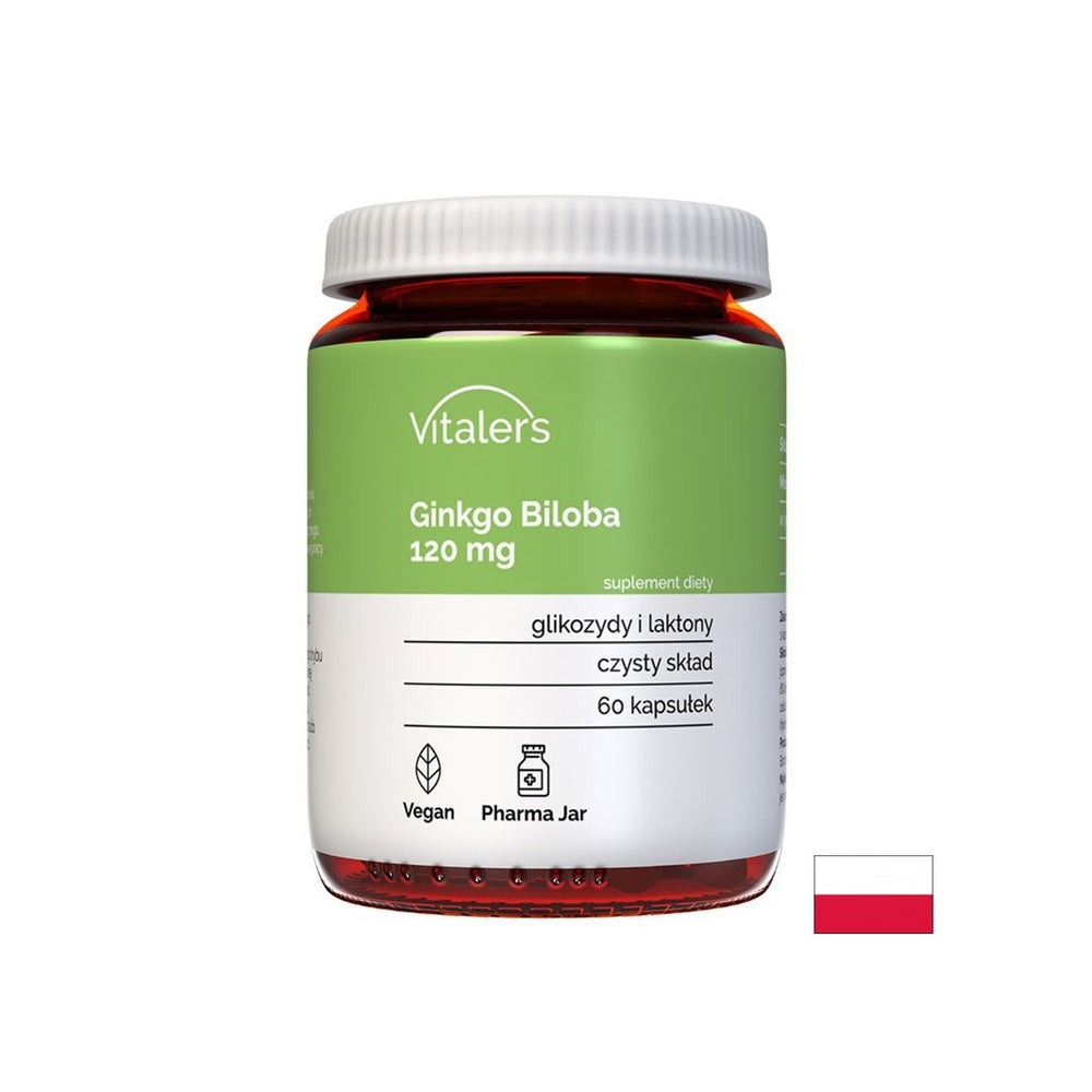 Circolazione del sangue e funzione cerebrale - Ginkgo Biloba, 120 mg x 60 capsule
