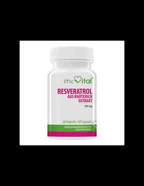 Circulation, cardiovascular system - McVital Resveratrol (from Japanese fallopian tuber), 60 capsules - Nutra Best Europe
