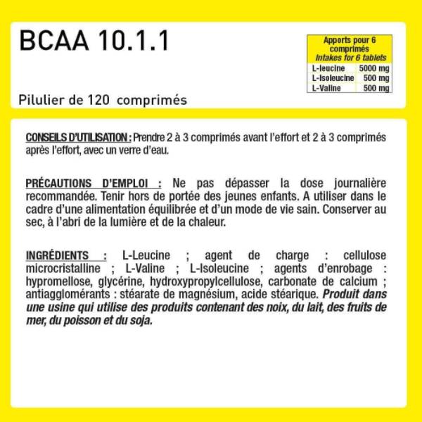 BCAA 10.1.1 - 120 compresse