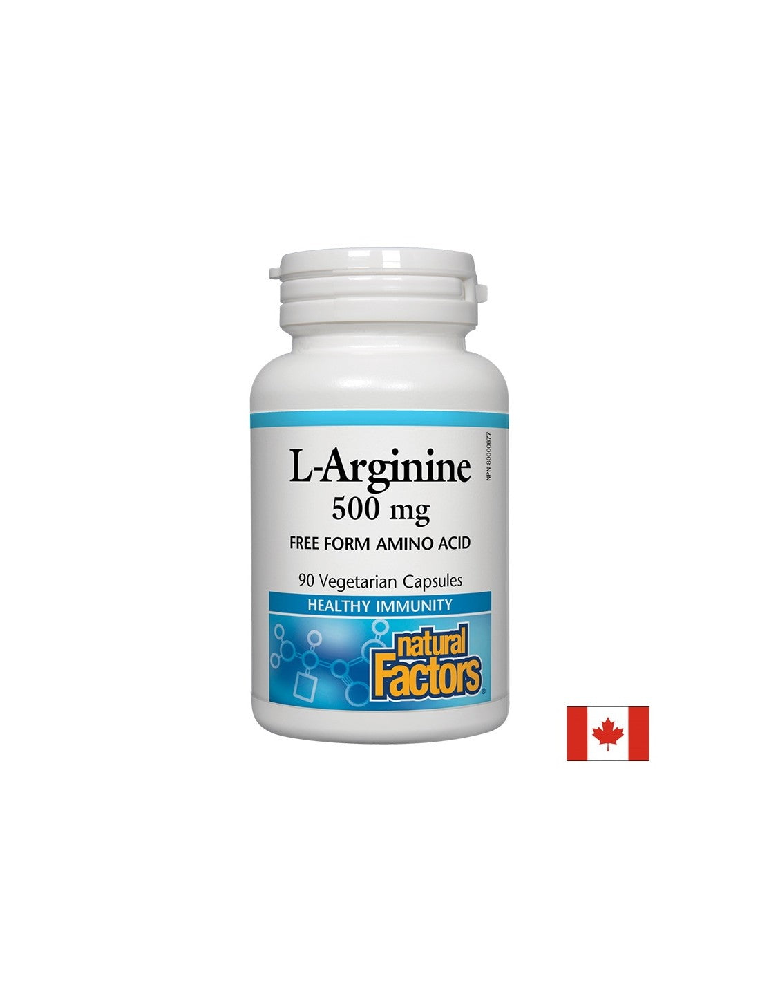 L -arginina 500 mg - 90 capsule