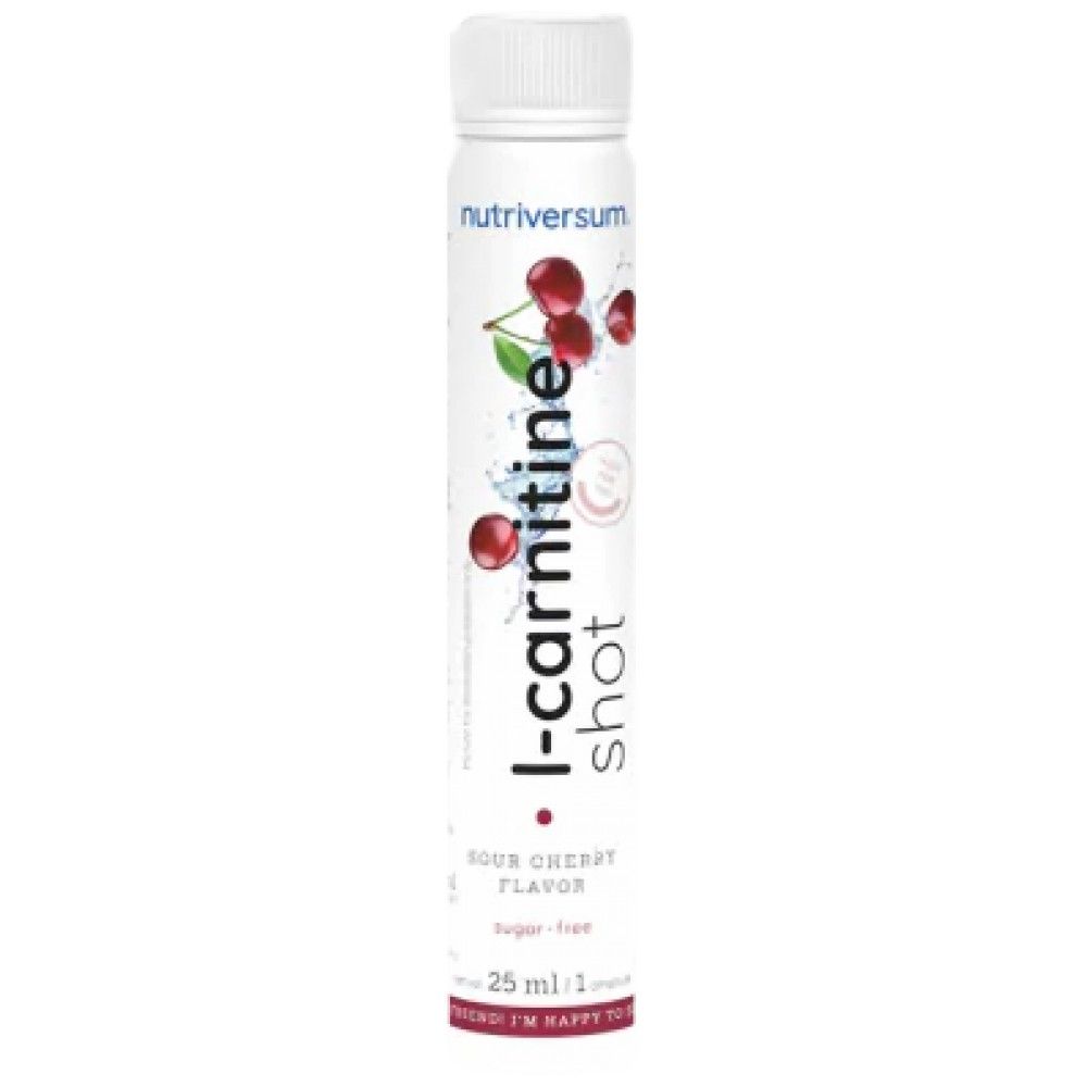 L-carnitina Liquid Shot 3000 | con cromo - 25 ml