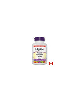 L-Lisina/L-Lisina 1000 mg x 60 compresse <tc>Webber Naturals</tc>