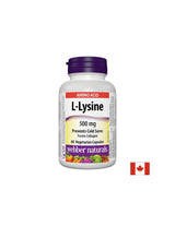 L-lisina 500 mg-l-lisina-sistema immunitario, 60 capsule