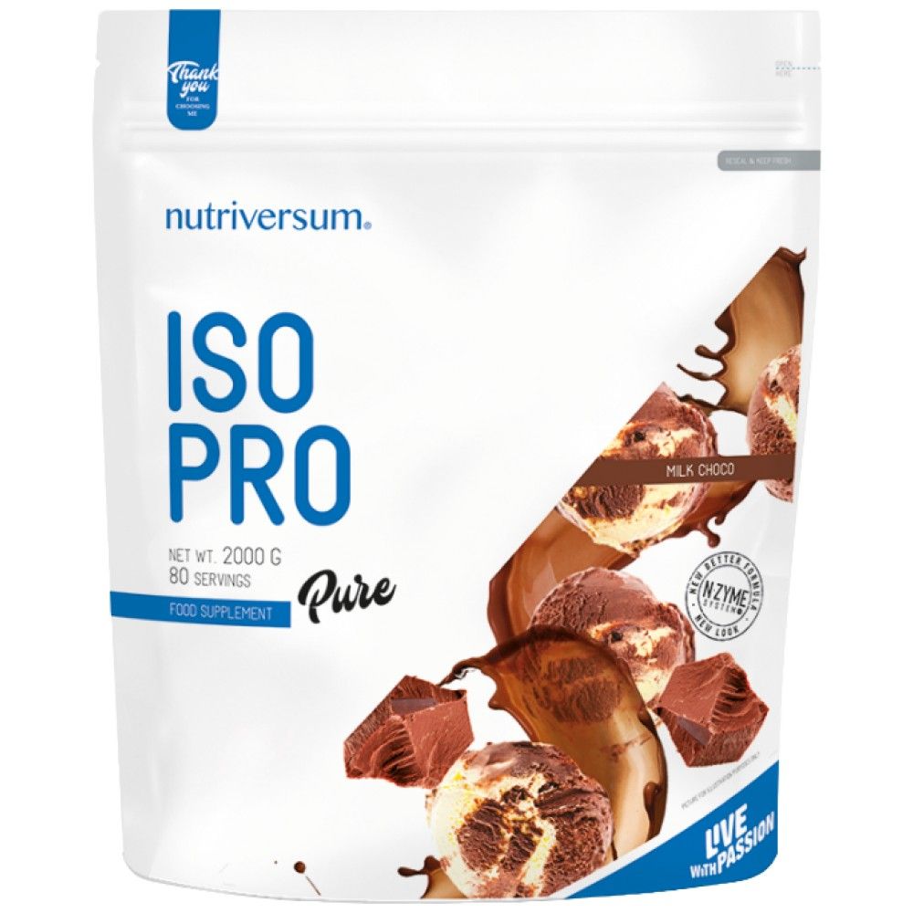 Iso Pro Pure Whey | Isolato con sistema n -zyme - 2000 grammi
