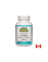 Lecitina non sbiancata 1200 mg - 90 capsule gel