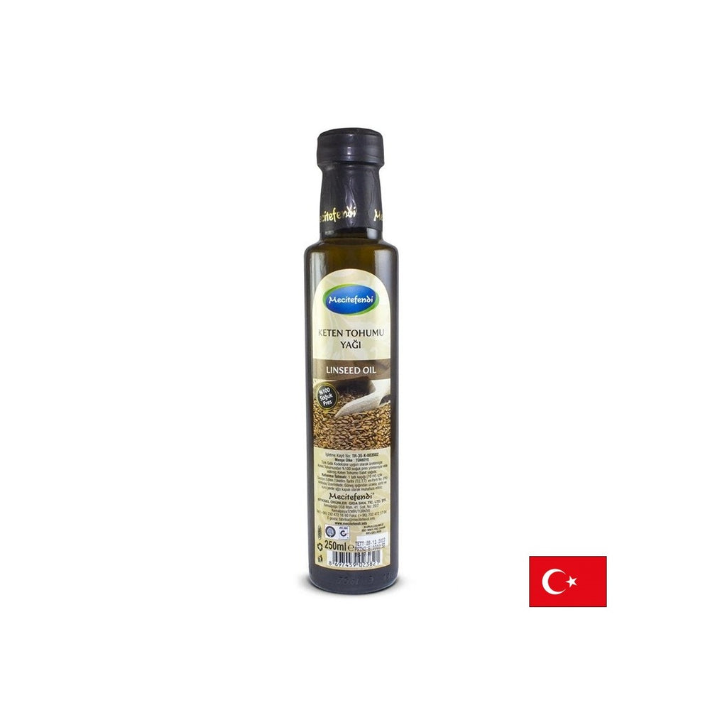 Olio di semi di lino (Omega-3-6-9) 250 ml, 25 dosi