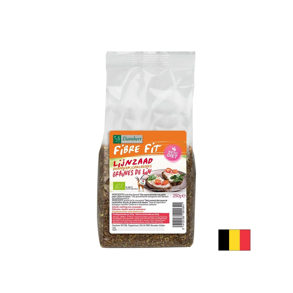 Biografia di semi di lino frantumati, 250 g