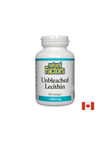 Lecitina non sbiancata 1200 mg - 180 capsule gel