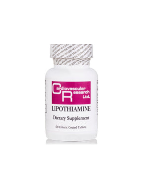 Nervous system and brain function - Lipothiamine - Thiamine + Alpha-lipoic acid, 60 tablets - Nutra Best Europe