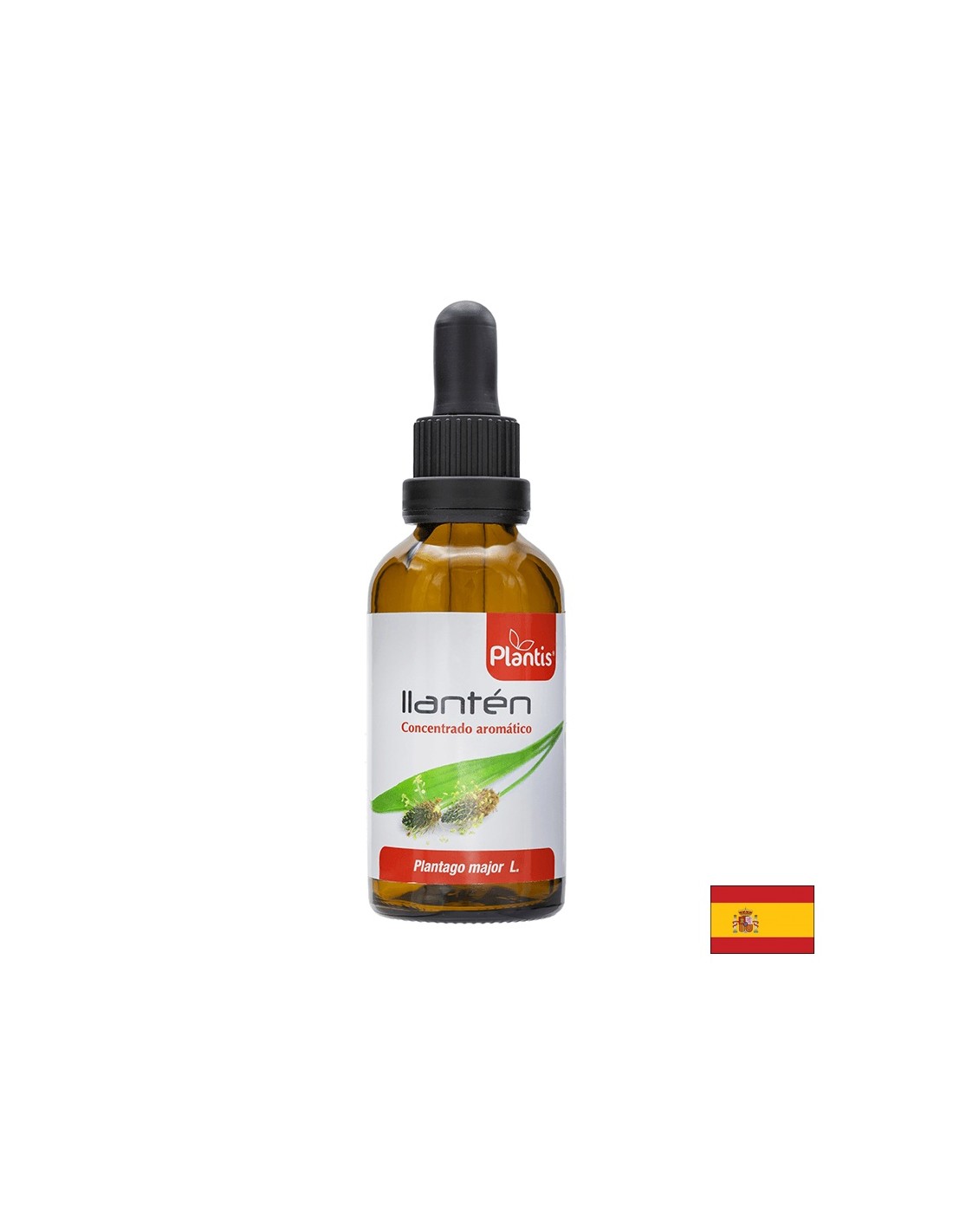 Llantén/ Piantaggine a foglie larghe (tintura)/ Per tosse e problemi all'apparato respiratorio, 50 ml Arte<tc>san</tc>io