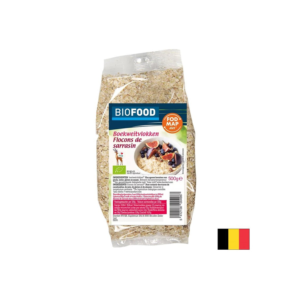 Fiocchi di grano saraceno, organico, 500 g