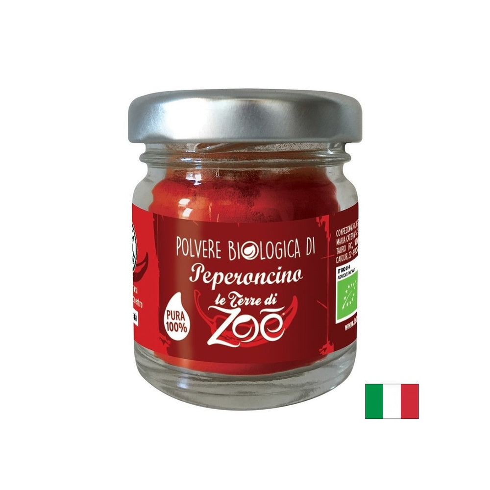 Fiocchi di peperoncino biologico, 100 g