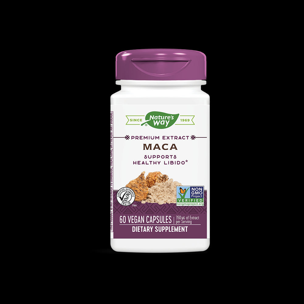 Maca - Maca 350 mg, 60 capsule natura