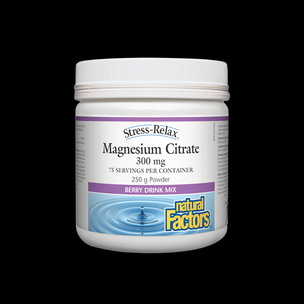Polvere di citrato di magnesio - 250 grammi