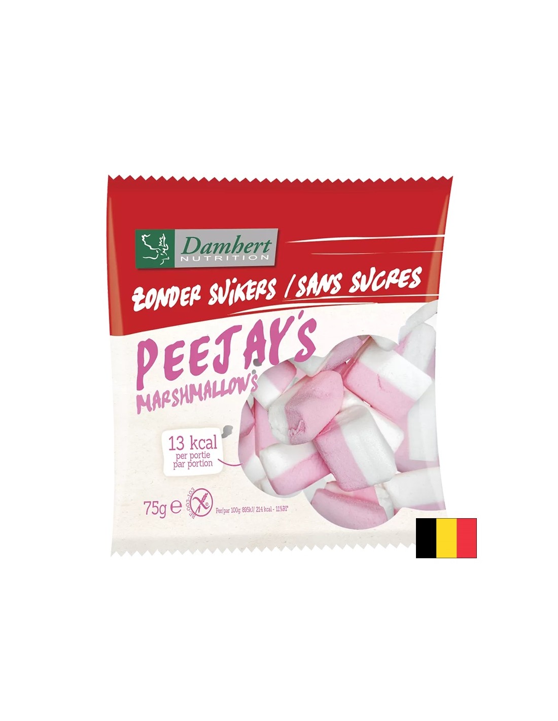 Marshmallow (senza zucchero), 75 g