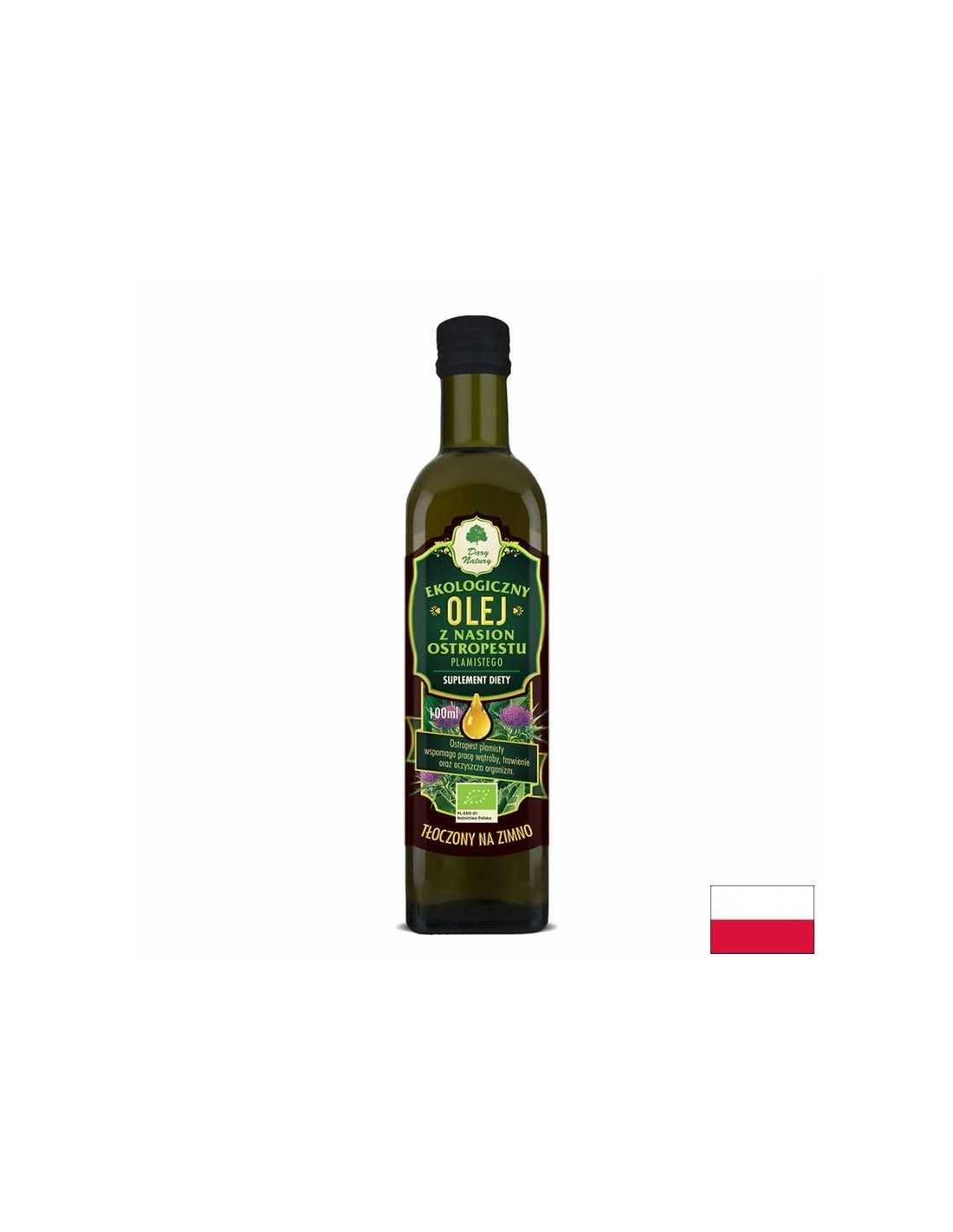 Olio di semi di olivello spinoso Bio, 100 ml <tc>Dary Natury</tc>
