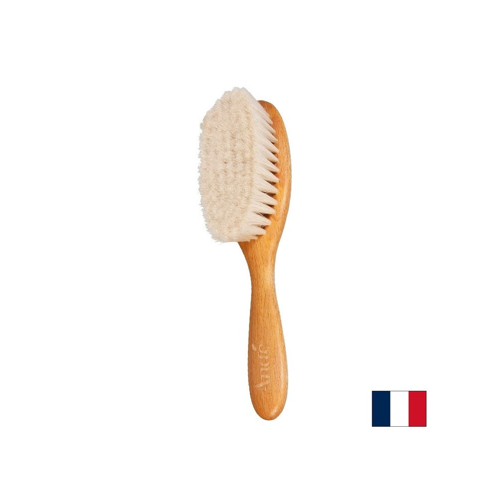 Pespa in legno morbido per capelli per bambini, 18 cm, 1 PC.