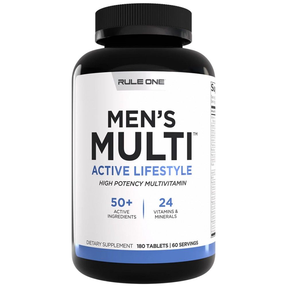 Treno maschile Multivitamining Daily | Oltre 50 ingredienti - 180 compresse