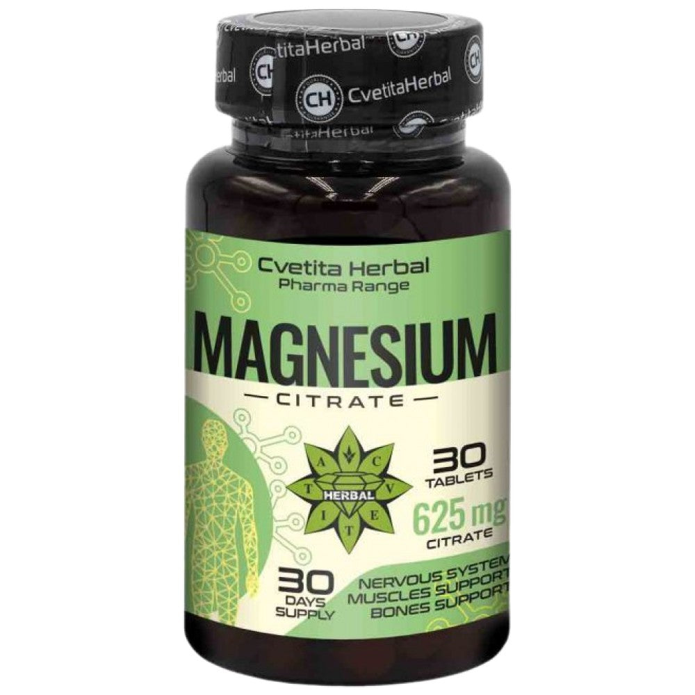 Citrato di magnesio 625mg - 30 compresse