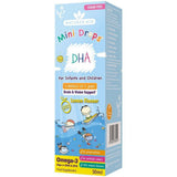 Gocce di Omega 3 per bambini (Kids Omega-3 Mini Drops) 50ml NaturesAid