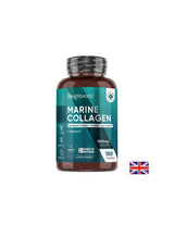 Pelle giovani - articolazioni sane - collagene marino idrolizzato + vitamina C, 180 compresse