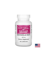 Monolaurina - Immunità, protezione dell'infezione, energia, 600 mg, 90 capsule