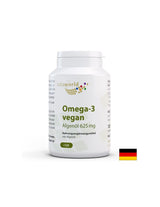 Funzione cerebrale e cardiaca - Omega -3 (dalle alghe) - vegano, 625 mg x 120 capsule